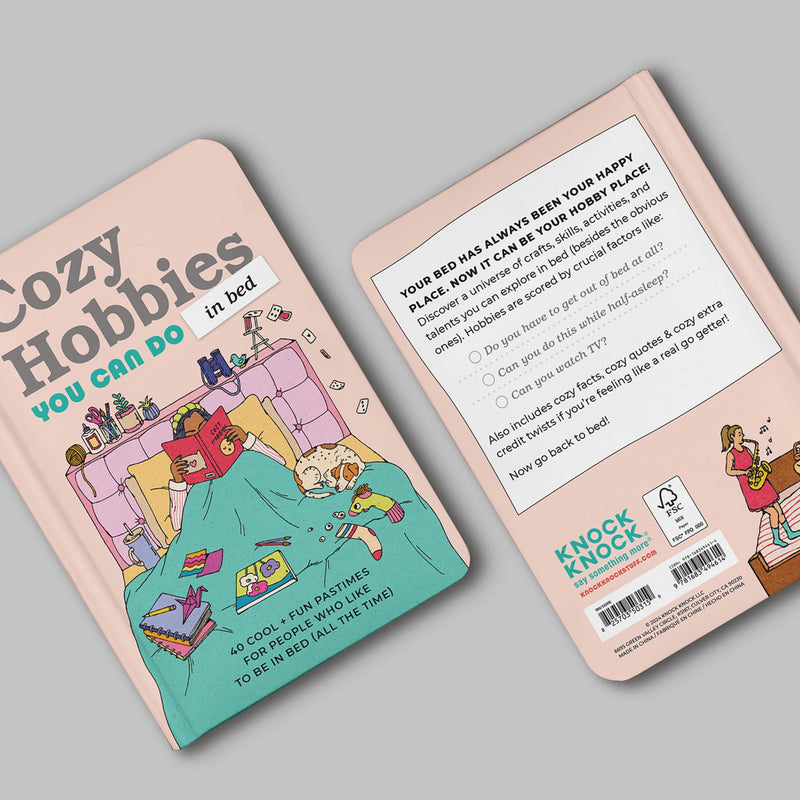 Cozy Hobbies You Can Do In Bed Book Jokes & Novelty Knock Knock Paper Skyscraper Gift Shop Charlotte