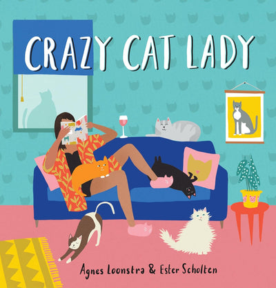 Crazy Cat Lady | Hardcover BOOK Hachette  Paper Skyscraper Gift Shop Charlotte