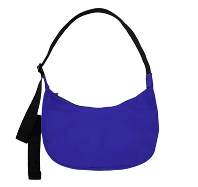 Crescent Bag | Medium Nylon | Lapis Bags Baggu  Paper Skyscraper Gift Shop Charlotte