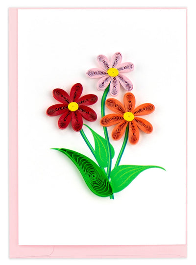 Daisy Gift Enclosure Mini Card Cards Quilling Card  Paper Skyscraper Gift Shop Charlotte