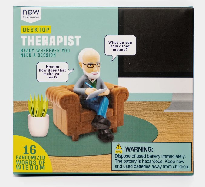 Desktop Shrink - Therapist Desk NPW  Paper Skyscraper Gift Shop Charlotte