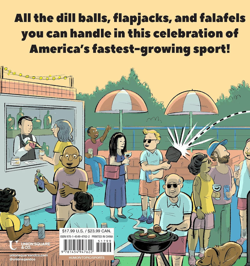 Dink!: Pickleball Facts, Fictions & Cartoons by Ellis Rosen | Hardcover BOOK Ingram Books  Paper Skyscraper Gift Shop Charlotte