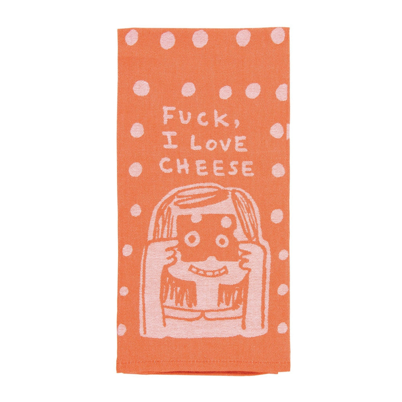 Dish Towel | I Love Cheese Dish Towels Blue Q  Paper Skyscraper Gift Shop Charlotte