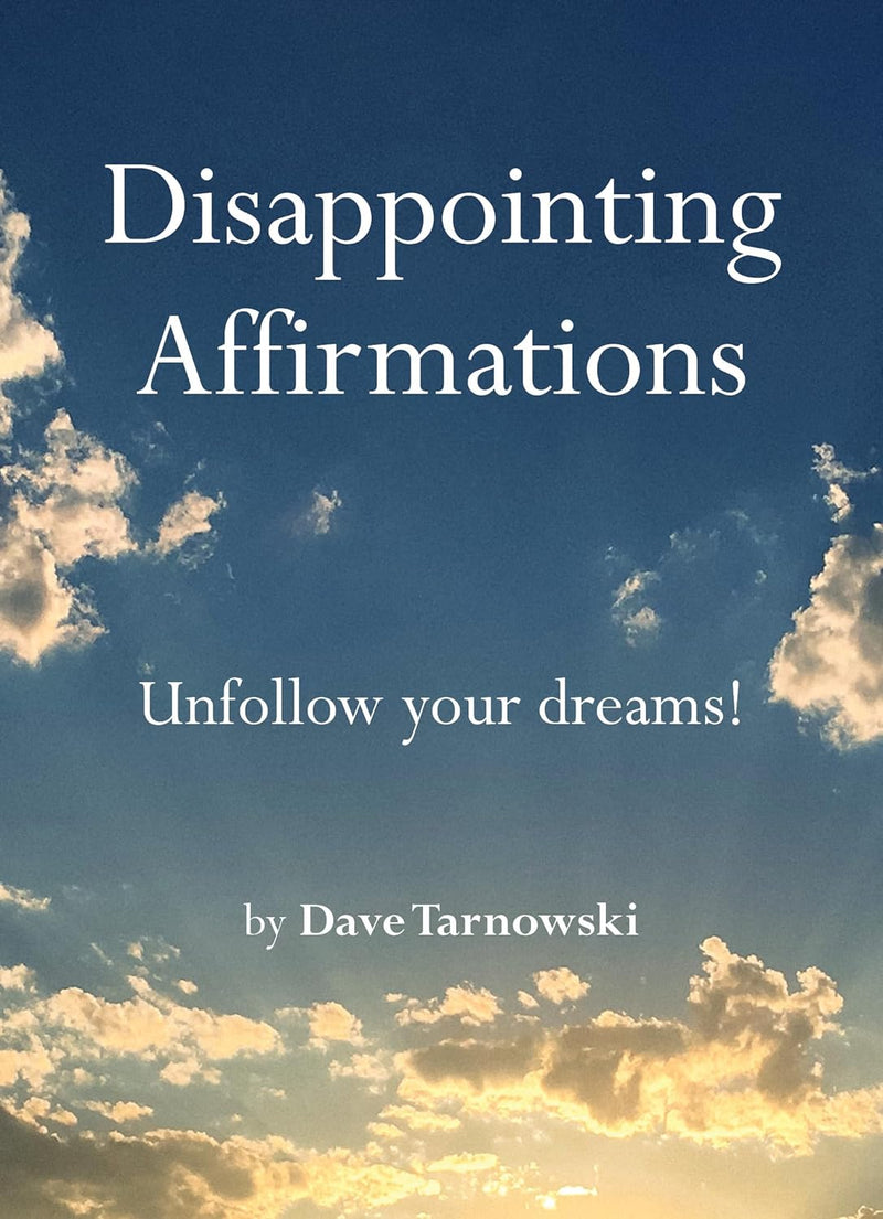 Disappointing Affirmations BOOK Chronicle  Paper Skyscraper Gift Shop Charlotte