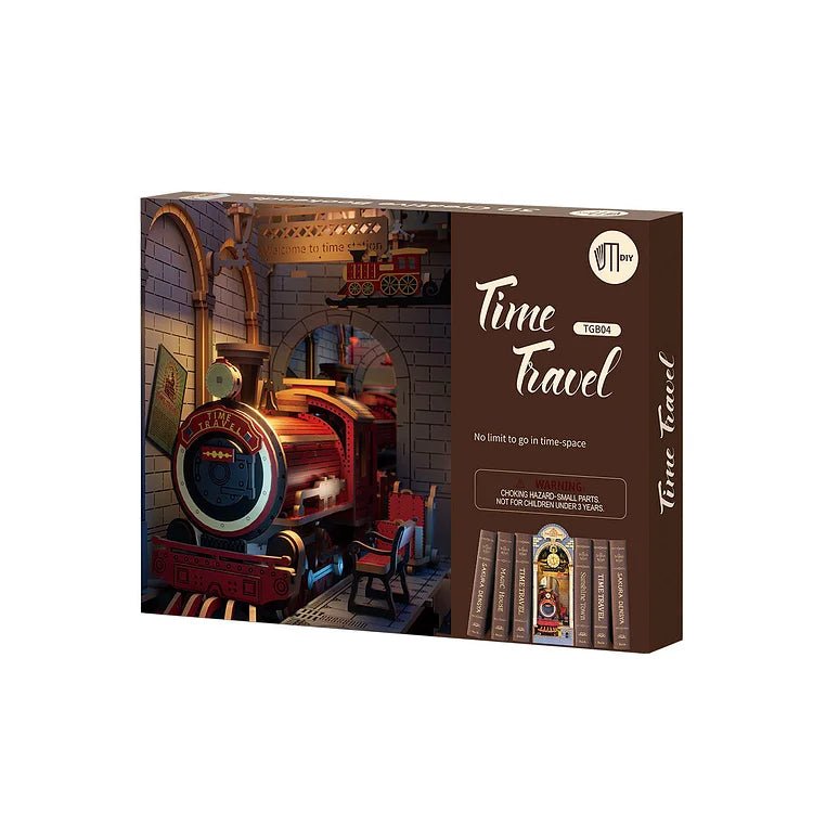 DIY Miniature House Kit: Time Travel Arts & Crafts Robotime  Paper Skyscraper Gift Shop Charlotte