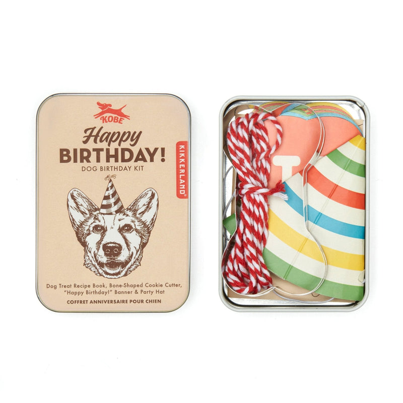 Dog Birthday Kit Pets Kikkerland  Paper Skyscraper Gift Shop Charlotte