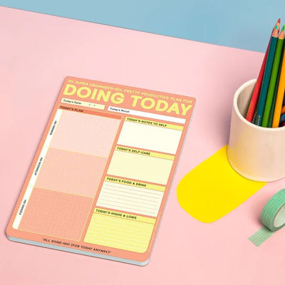 Doing Today Pad | Pastel Notepads Knock Knock  Paper Skyscraper Gift Shop Charlotte