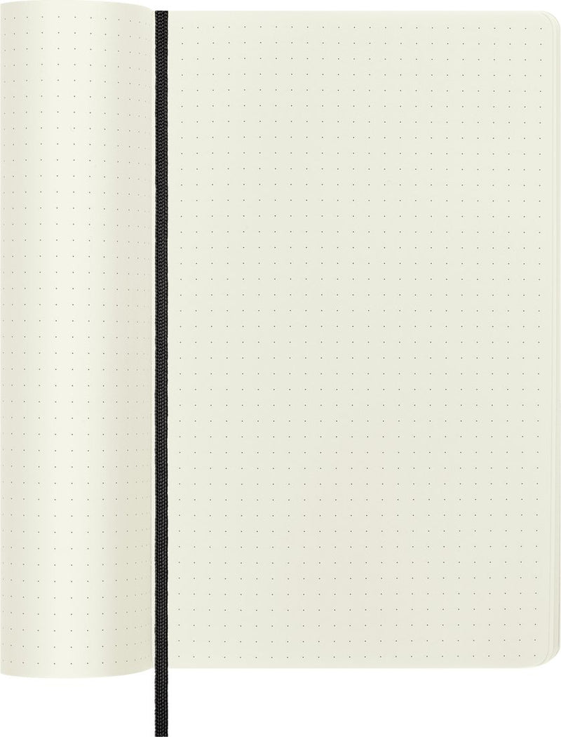 Dotted | Black | Soft Cover | Large Notebook BOOK Moleskin  Paper Skyscraper Gift Shop Charlotte