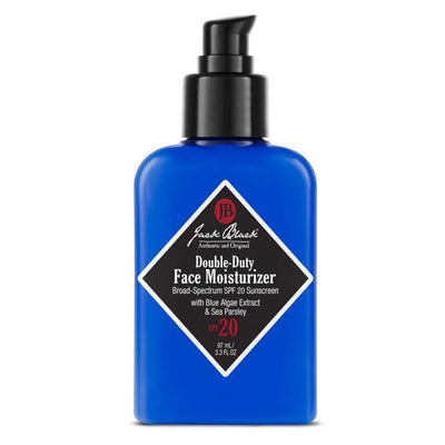 Double-Duty Face Moisturizer SPF 20, 3.3 oz  Jack Black  Paper Skyscraper Gift Shop Charlotte