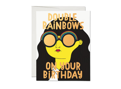 Double Rainbows | Birthday Card Cards Red Cap Cards  Paper Skyscraper Gift Shop Charlotte