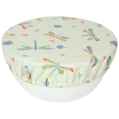 Dragonfly Bowl Covers Set of 2 Kitchen Danica Studio (Now Designs)  Paper Skyscraper Gift Shop Charlotte