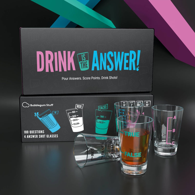 Drink is the Answer Games Bubblegum Stuff  Paper Skyscraper Gift Shop Charlotte