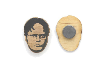 Dwight Schrute Magnet  LetterCraft  Paper Skyscraper Gift Shop Charlotte