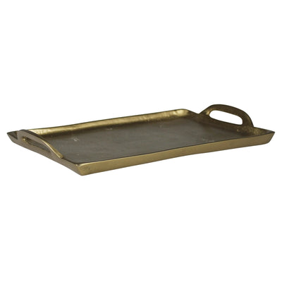 Fitz Tray with Handles, Brass | Large Home Decor HomArt  Paper Skyscraper Gift Shop Charlotte