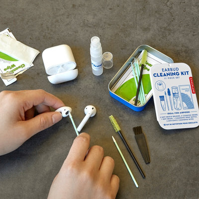 Earbud Cleaning Kit Sound Kikkerland  Paper Skyscraper Gift Shop Charlotte