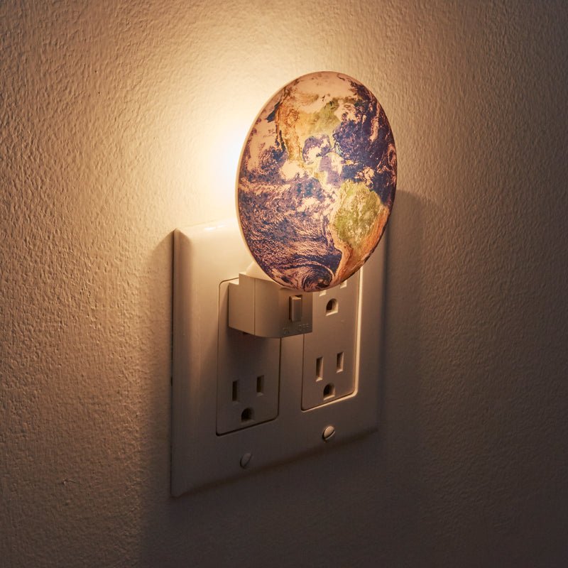 Earth Night Light Home Decor Kikkerland  Paper Skyscraper Gift Shop Charlotte