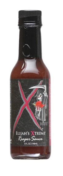 Elijah's Xtreme Reaper Sauce 5 oz Hot Sauce Blue Mountain  Paper Skyscraper Gift Shop Charlotte