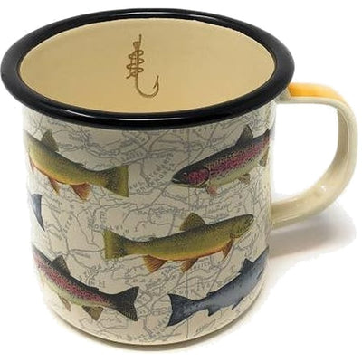 Enamel Mug | Fish Mugs Gentlemen's Hardware  Paper Skyscraper Gift Shop Charlotte