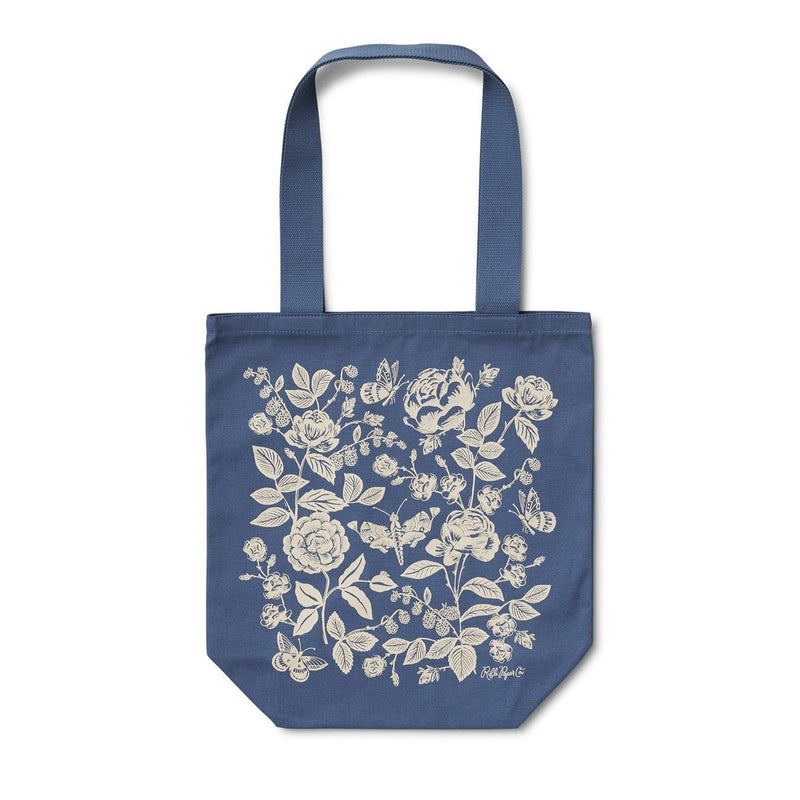 English Rose Canvas Tote Bag Accessories Rifle Paper Co  Paper Skyscraper Gift Shop Charlotte