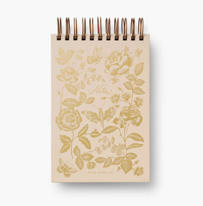 English Rose Desktop Spiral Notepad Cards Rifle Paper Co  Paper Skyscraper Gift Shop Charlotte