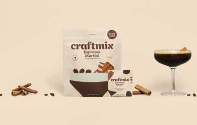 Espresso Martini Cocktail Mixer - 12 Serving Multipack Food - Drink Mixers Craftmix  Paper Skyscraper Gift Shop Charlotte