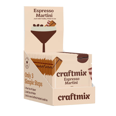 Espresso Martini Cocktail / Mocktail Mixer  Craftmix  Paper Skyscraper Gift Shop Charlotte