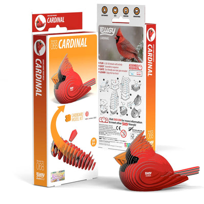 EUGY Cardinal 3D Puzzle Puzzles Safari Ltd. Paper Skyscraper Gift Shop Charlotte