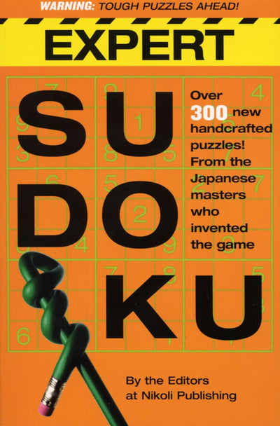 Expert Sudoku BOOK Workman  Paper Skyscraper Gift Shop Charlotte