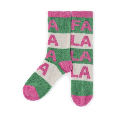 Fa La La Multicolored Socks Apparel & Accessories - Socks Shiraleah  Paper Skyscraper Gift Shop Charlotte