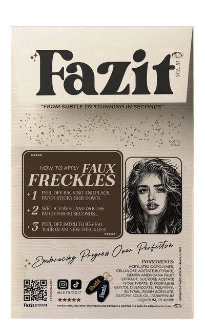 Faux Freckles Makeup Patches: 6 Pack Beauty & Wellness - Miscellaneous Fazit  Paper Skyscraper Gift Shop Charlotte