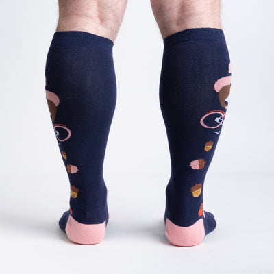 Feeling Squirrelly Stretch-It Knee High Socks Socks Sock It to Me  Paper Skyscraper Gift Shop Charlotte