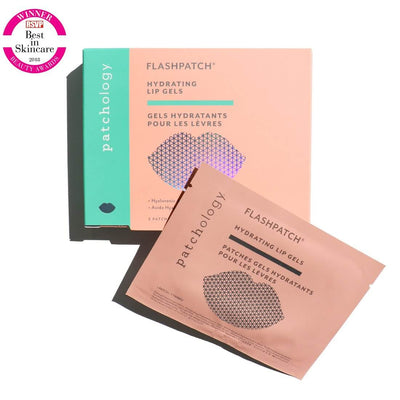 FlashPatch Hydrating 5 Minute Lip HydroGels Box Beauty + Wellness Rare Beauty Brands  Paper Skyscraper Gift Shop Charlotte