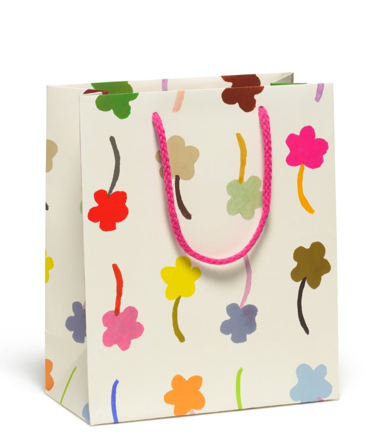 Flipping Flowers gift bag Cards Red Cap Cards  Paper Skyscraper Gift Shop Charlotte