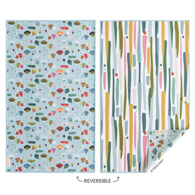 Floral Stems - Microfiber Towel  WERKSHOPPE  Paper Skyscraper Gift Shop Charlotte