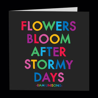 Flowers Bloom Card Cards Quotable Cards  Paper Skyscraper Gift Shop Charlotte