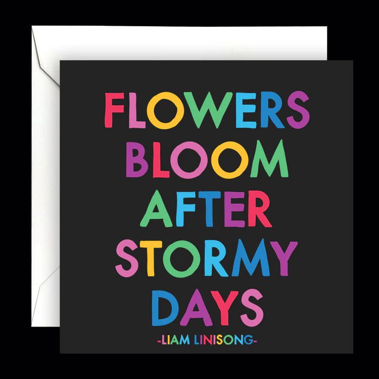 Flowers Bloom Card Cards Quotable Cards  Paper Skyscraper Gift Shop Charlotte