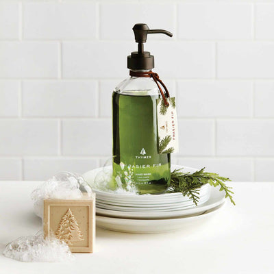 Frasier Fir Heritage Hand Wash | Large Soap Thymes  Paper Skyscraper Gift Shop Charlotte