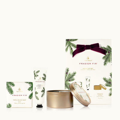 Frasier Fir Heritage Holiday Gift Set Beauty + Wellness Thymes  Paper Skyscraper Gift Shop Charlotte