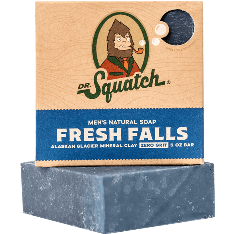 Fresh Falls Bar Soap Soap Dr Squatch  Paper Skyscraper Gift Shop Charlotte