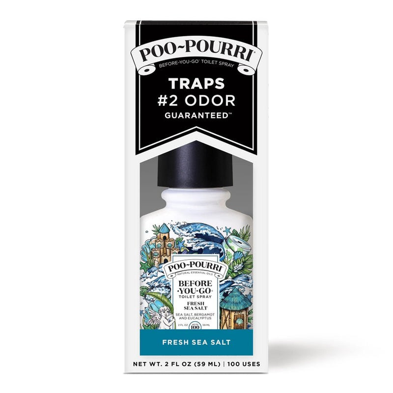 Fresh Sea Salt 2oz Toilet Spray Beauty & Wellness - Shower & Bath Poo-Pourri Paper Skyscraper Gift Shop Charlotte