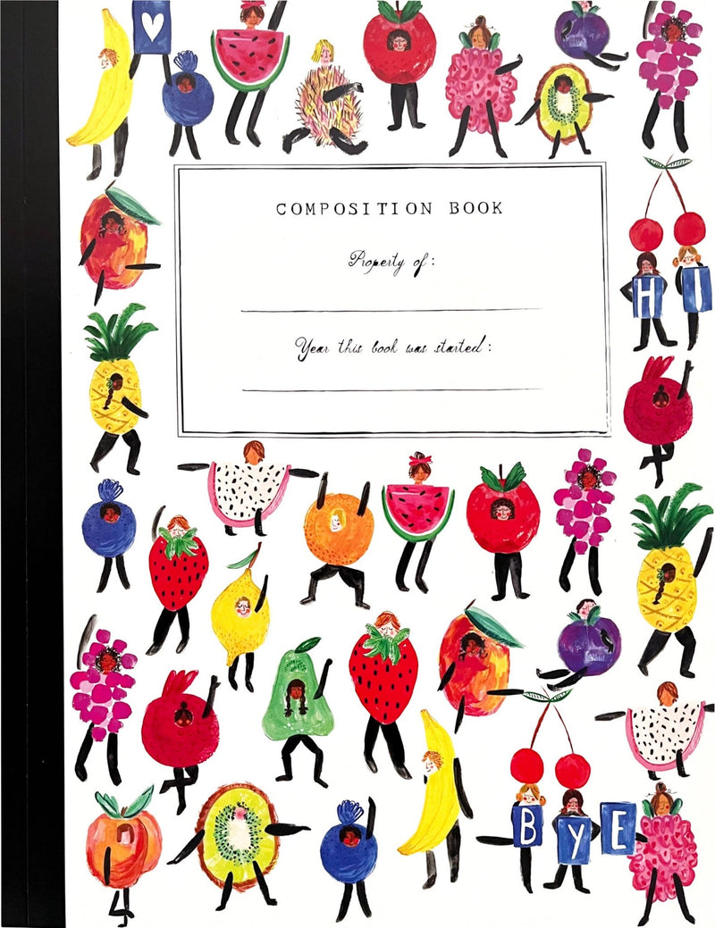 Fruit Salad Composition Book Notebooks Mr. Boddington&