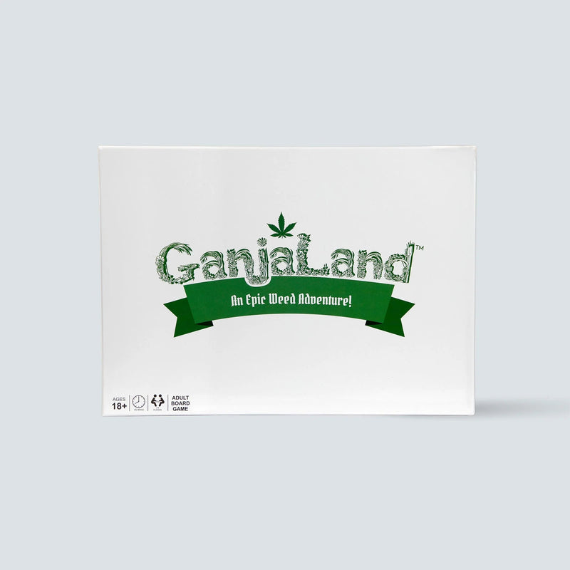 Ganjaland Board Game Adult Games Relatable Games  Paper Skyscraper Gift Shop Charlotte