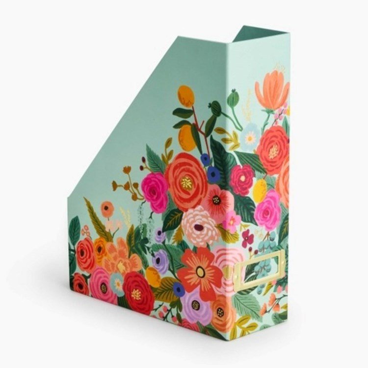 Garden Party Magazine Holder Home Decor Rifle Paper Co  Paper Skyscraper Gift Shop Charlotte