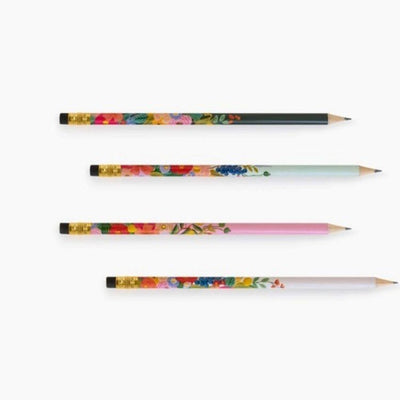 Garden Party Pencil Set Pencils Rifle Paper Co  Paper Skyscraper Gift Shop Charlotte