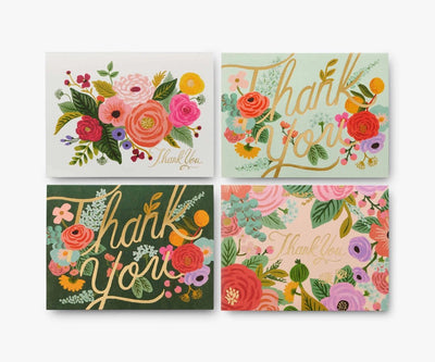 Garden Party Thank You Keepsake Card Box  Rifle Paper Co  Paper Skyscraper Gift Shop Charlotte