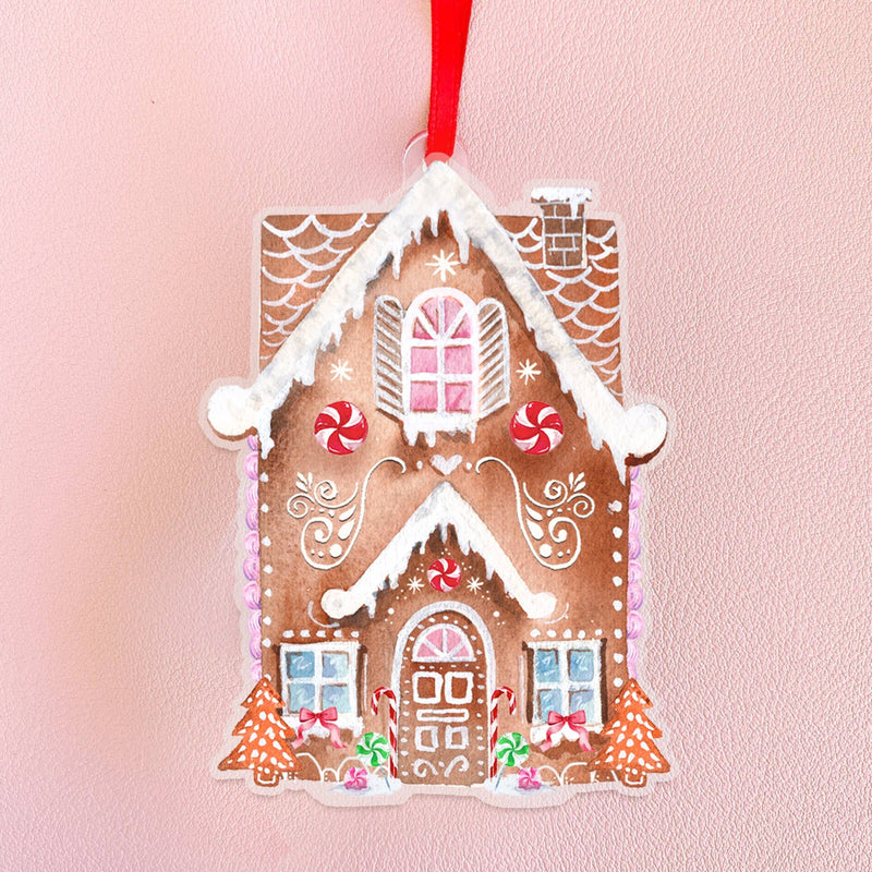 Gingerbread Manor Gingerbread House Christmas Ornament Ornaments Cami Monet  Paper Skyscraper Gift Shop Charlotte