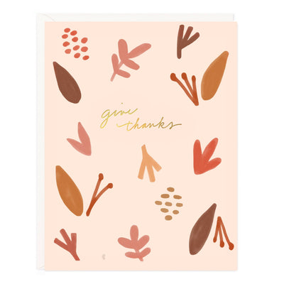 Give Thanks | Thank You Card Cards Ramona & Ruth  Paper Skyscraper Gift Shop Charlotte