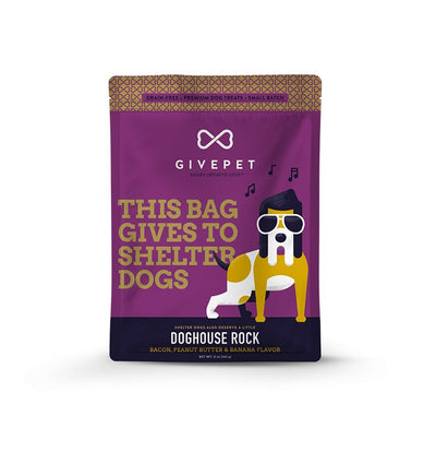 GivePet Doghouse Rock Dog Treats Pets GivePet  Paper Skyscraper Gift Shop Charlotte