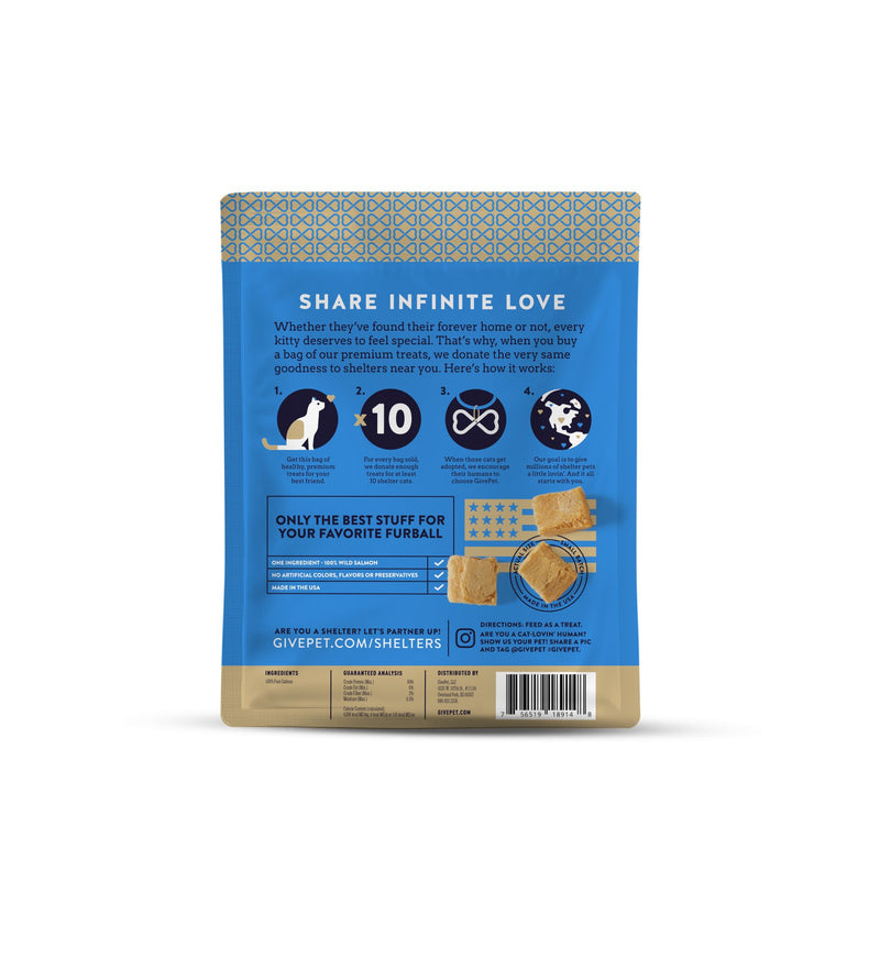 GivePet Purrfect Cast Freeze Dried Cat Treats Pets GivePet  Paper Skyscraper Gift Shop Charlotte