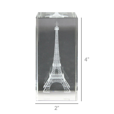 Glass Hologram - Eiffel Tower Home Decor Homart  Paper Skyscraper Gift Shop Charlotte